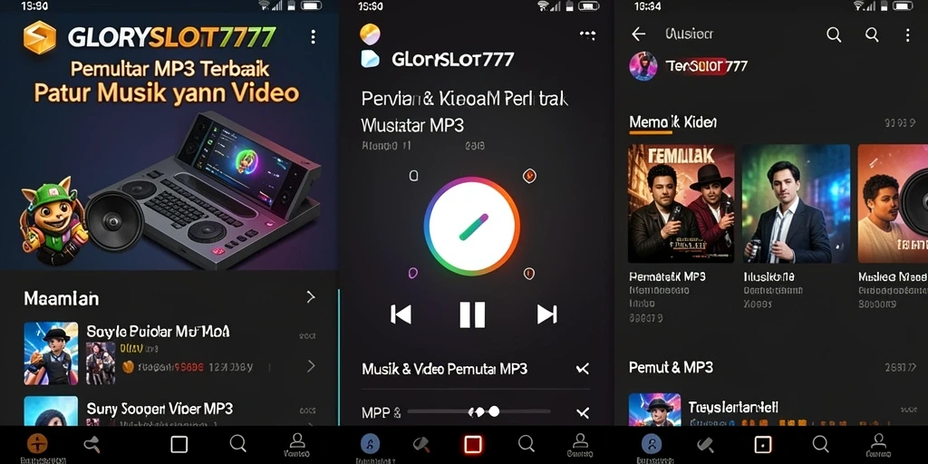 Antarmuka GLORYSLOT777 yang intuitif dan menarik.