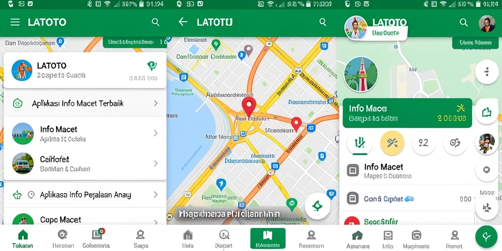 Tampilan antarmuka LATOTO yang user-friendly untuk info macet.