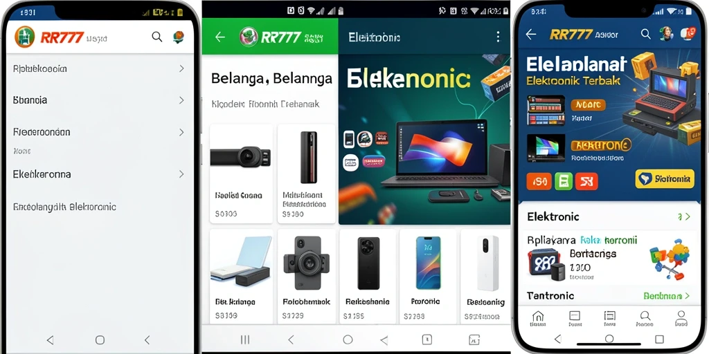 Tampilan antarmuka aplikasi RR777 yang menarik dan fungsional.