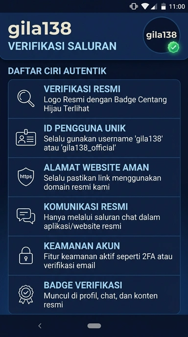 Kanal Resmi Gila138 untuk Pengguna Android